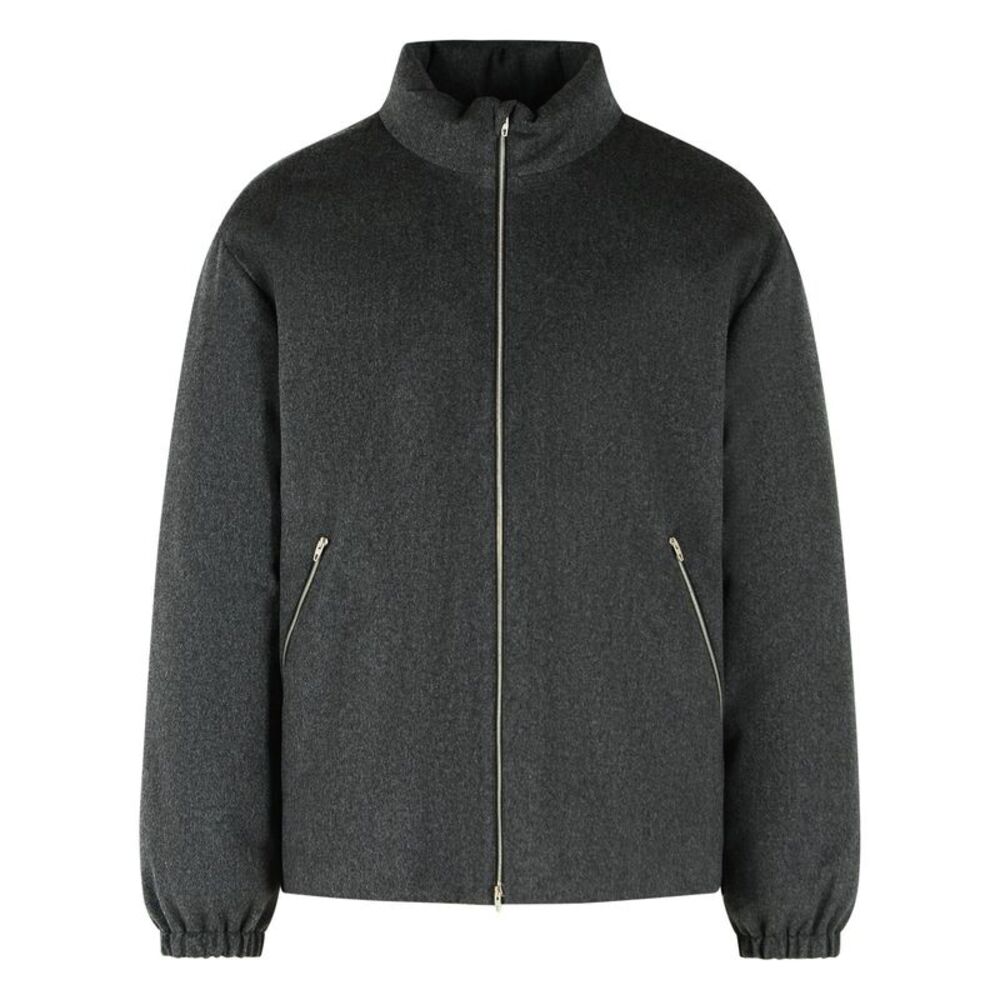 Jil Sander Grey Wool Jacket Men